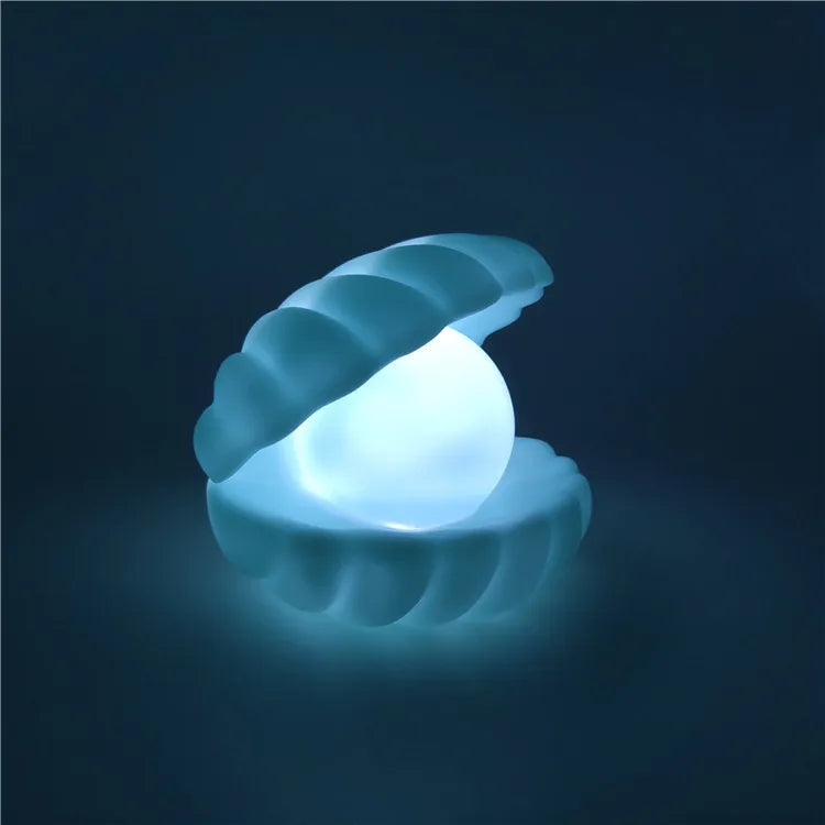 Đèn Ngủ Vỏ Sò Ngọc Trai Tạo Sương