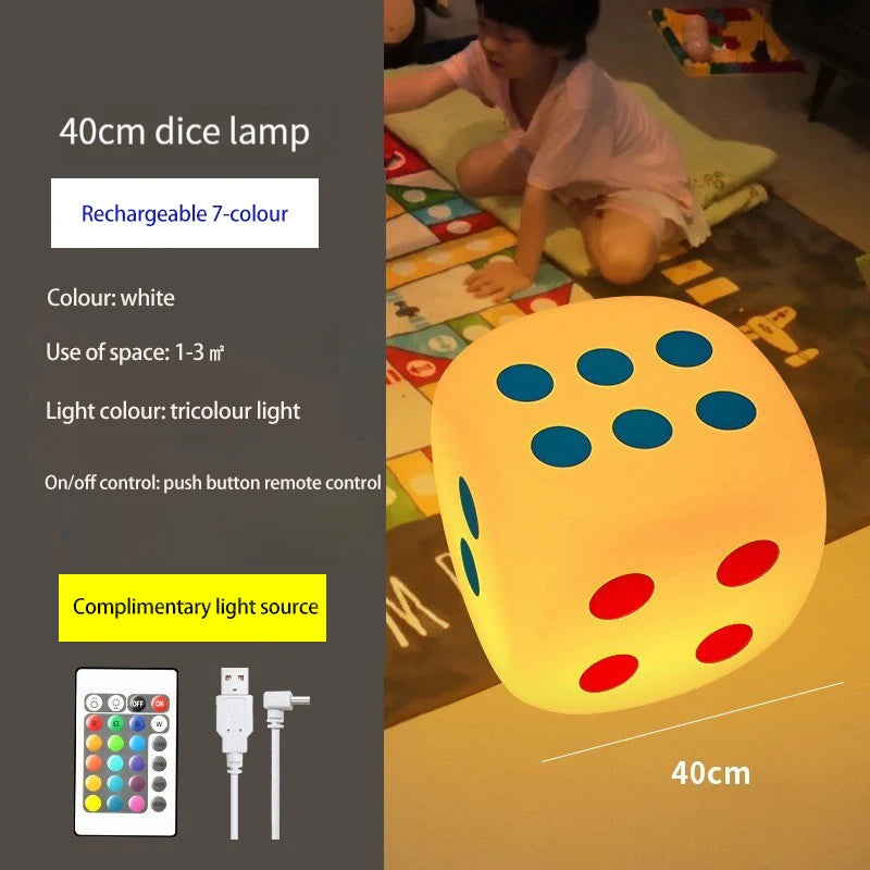 Đèn LED Hình Khối Xúc Xắc