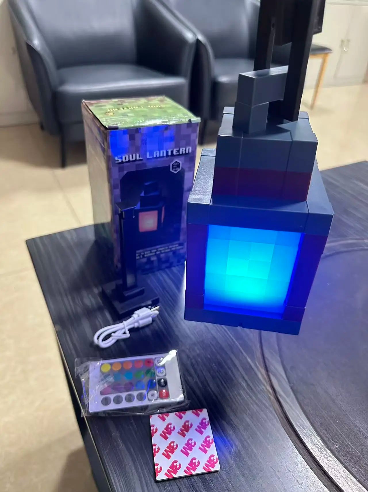 Đèn Ngủ Treo Tường Pixel 16 Màu