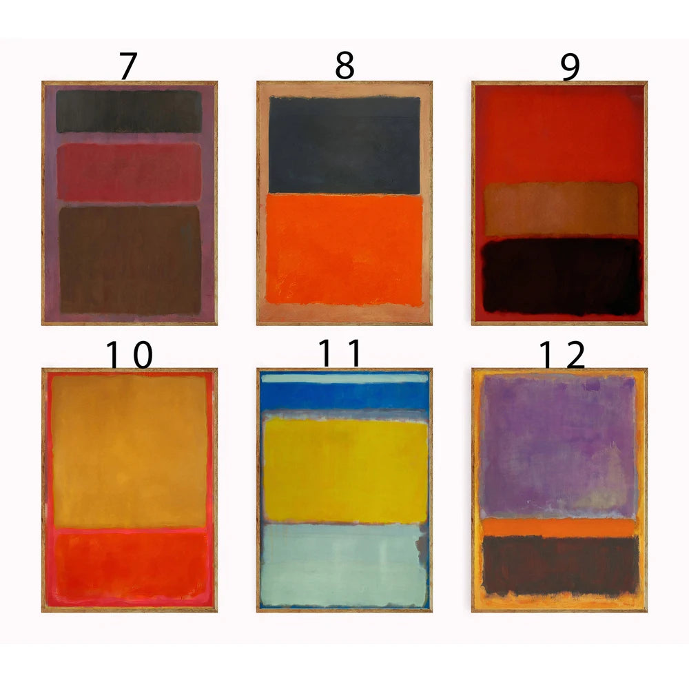 Tranh Treo Tường Mark Rothko