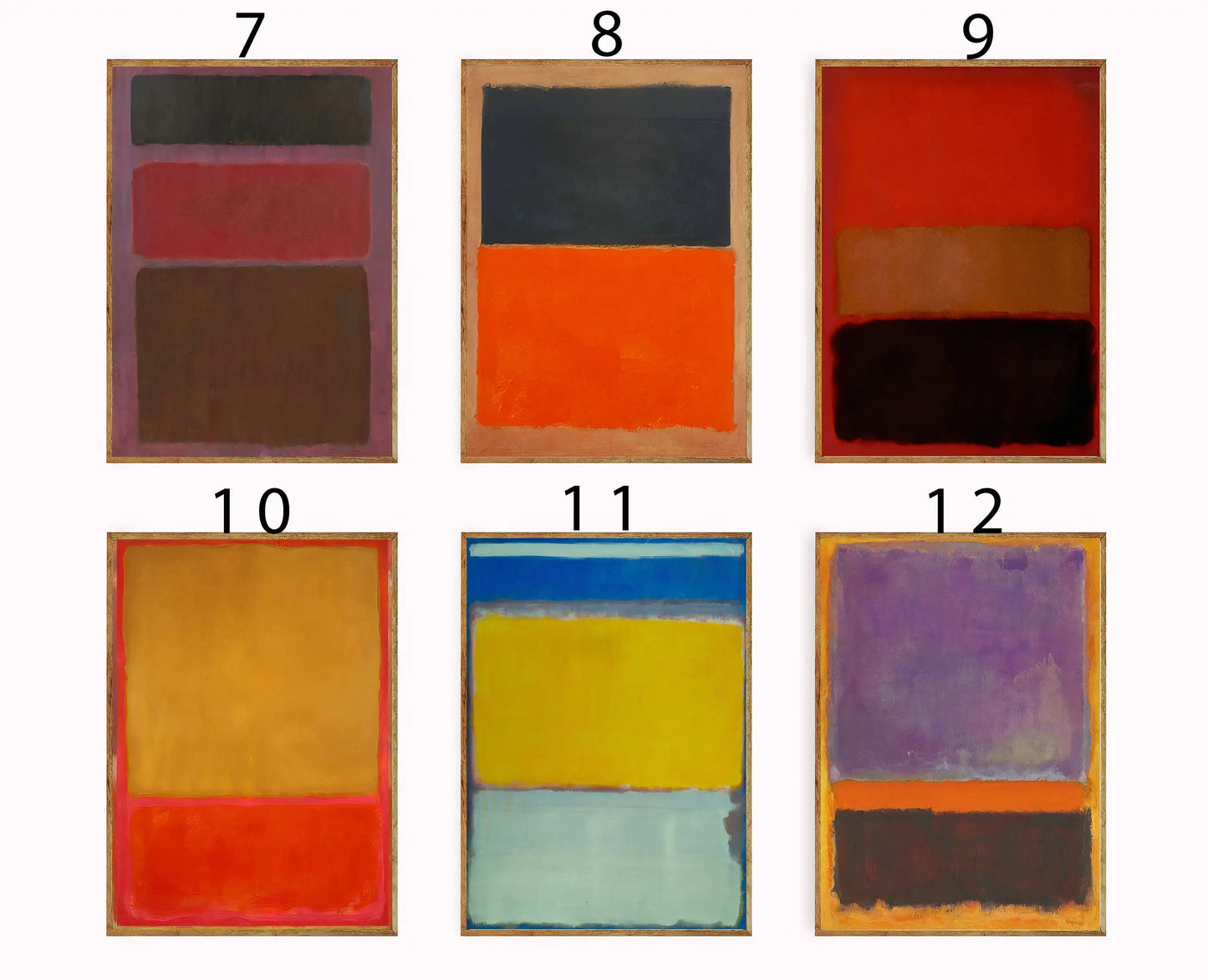 Tranh Treo Tường Mark Rothko