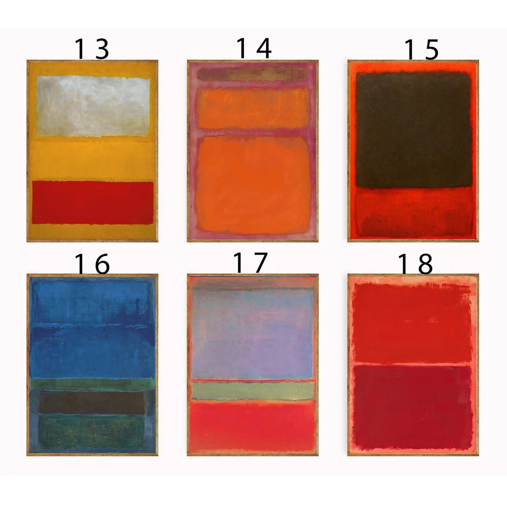 Tranh Treo Tường Mark Rothko