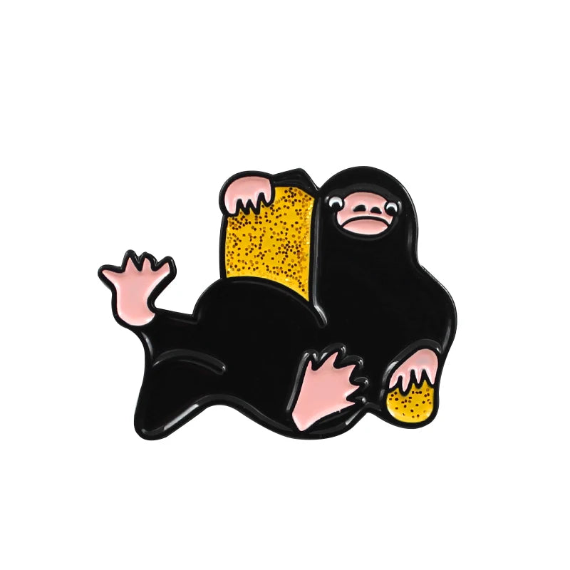 Ghim Cài Áo Bowtruckle & Niffler