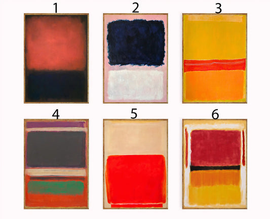 Tranh Treo Tường Mark Rothko