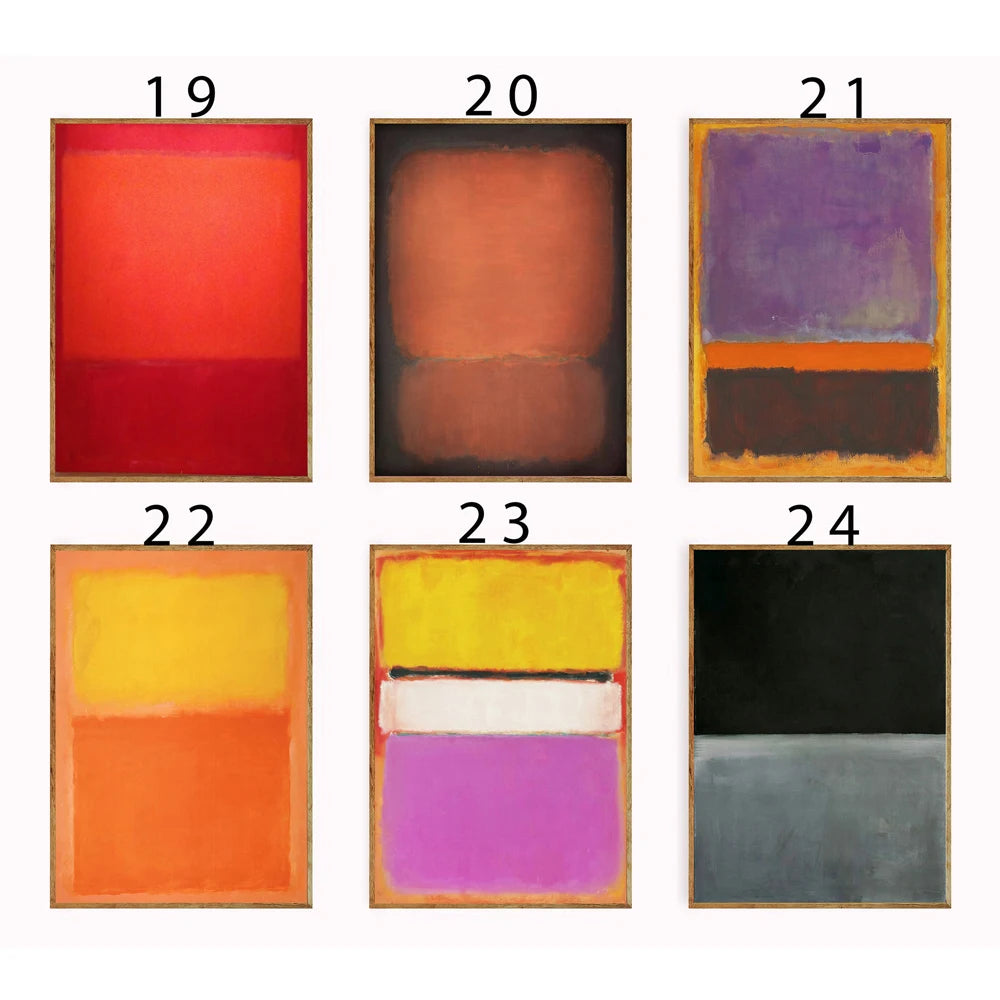 Tranh Treo Tường Mark Rothko