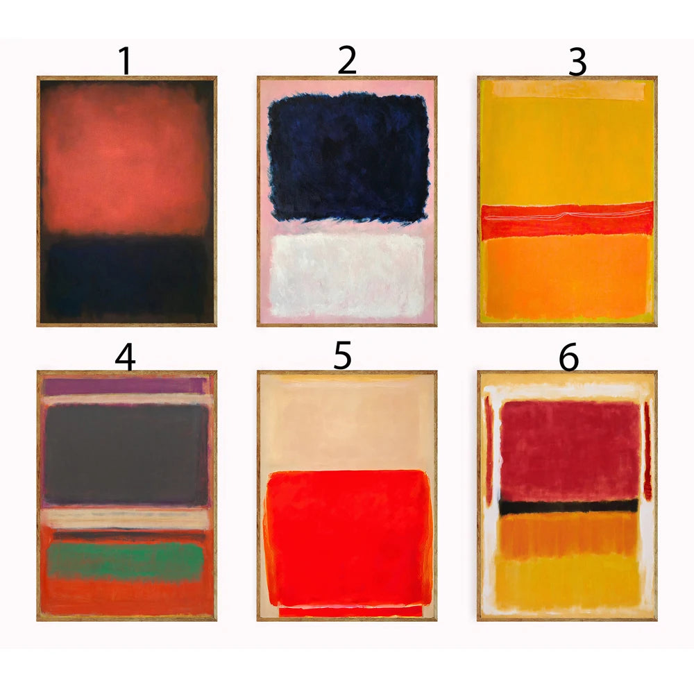 Tranh Treo Tường Mark Rothko