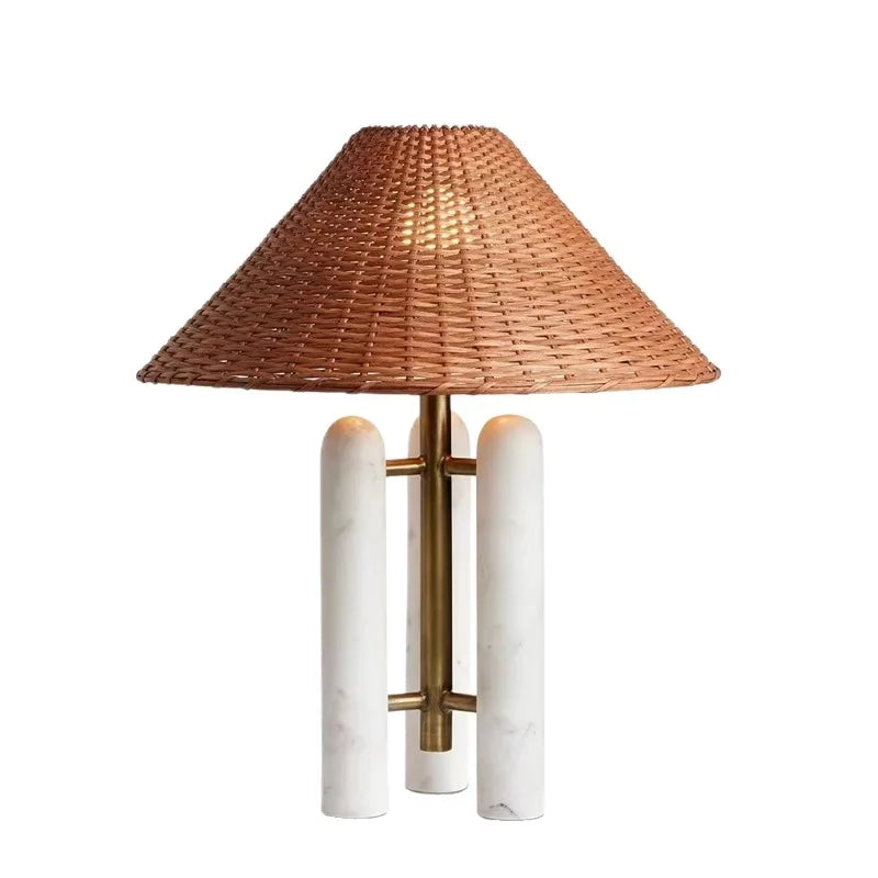 Đèn Bàn Đá Cổ Điển