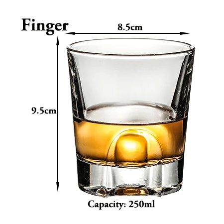 Ly Whiskey Old Fashioned Rocks Glass