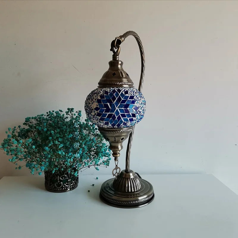 Bộ Nguyên Liệu Tự Làm Đèn Bàn Khảm Mosaic