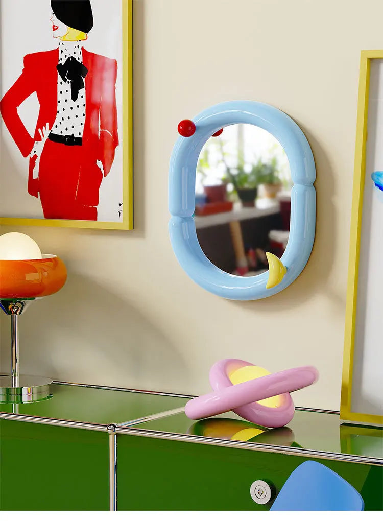 Gương Trang Điểm Tròn Decor