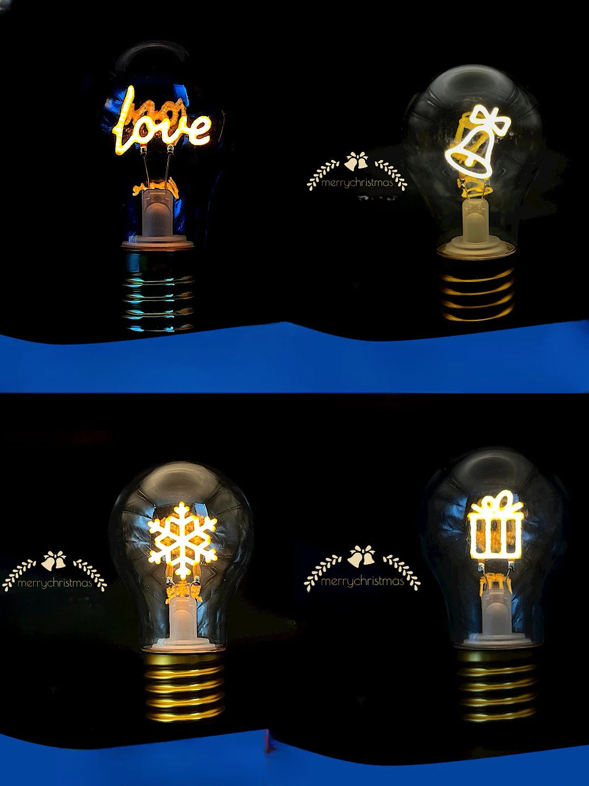 Đèn Led Edison Vintage Tích Điện