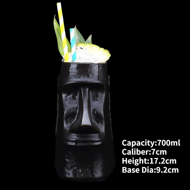 Ly Sứ Tiki Mug Moai