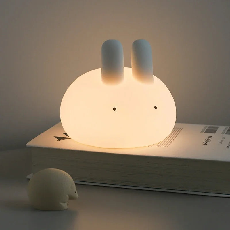 Đèn Ngủ Hình Thỏ Silicone