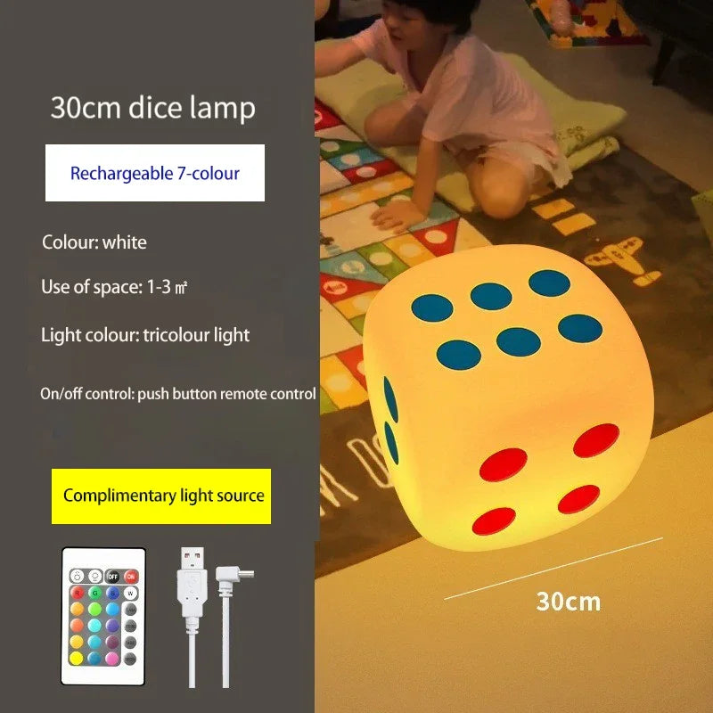 Đèn LED Hình Khối Xúc Xắc