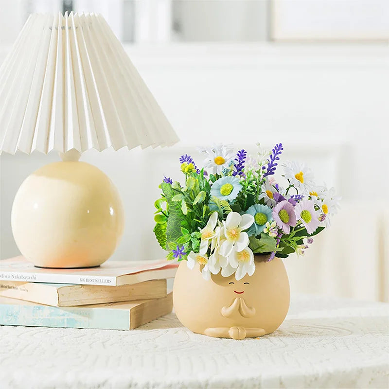 Chậu Cây Mini Decor Văn Phòng