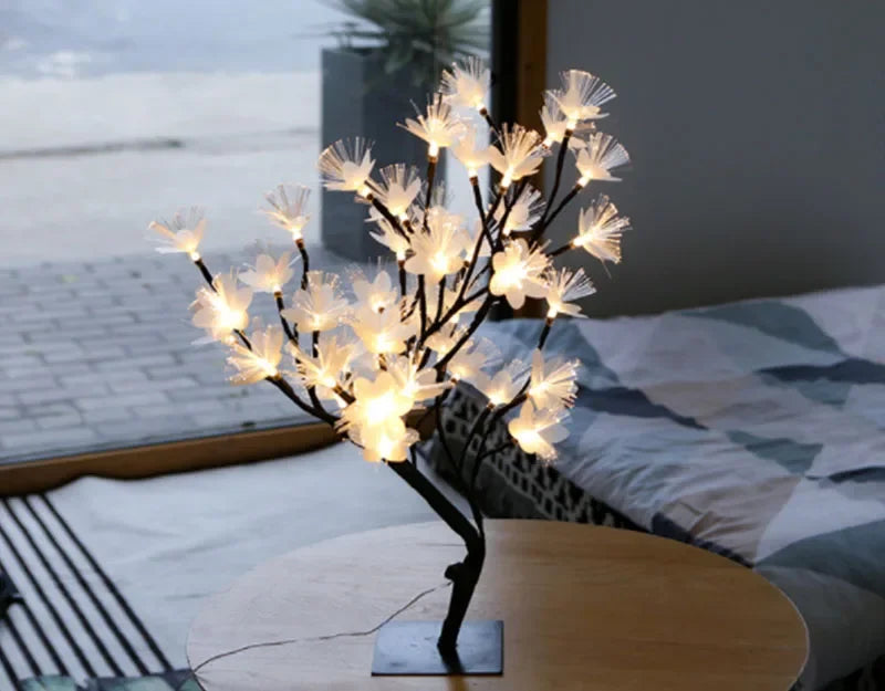 Đèn Bàn Cây Hoa Cổ Tích 24 LED