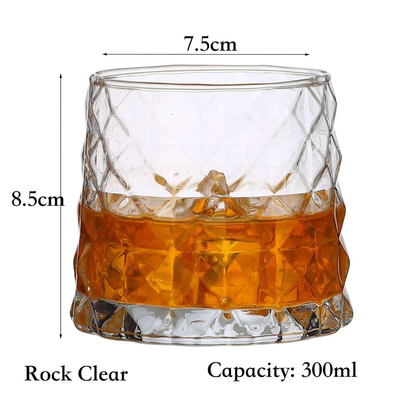 Ly Whiskey Old Fashioned Rocks Glass