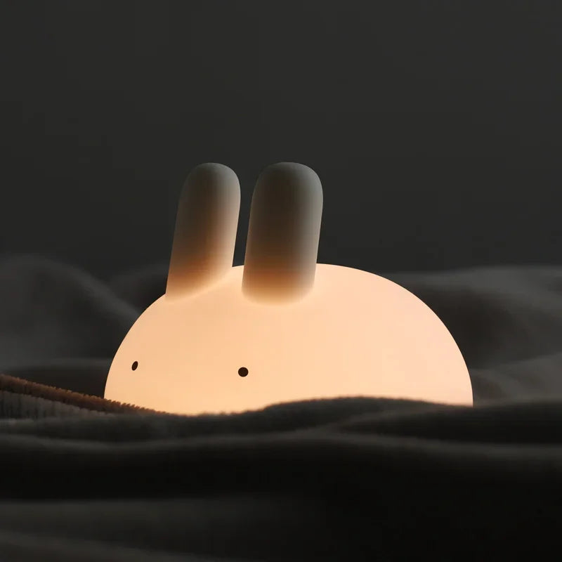 Đèn Ngủ Hình Thỏ Silicone