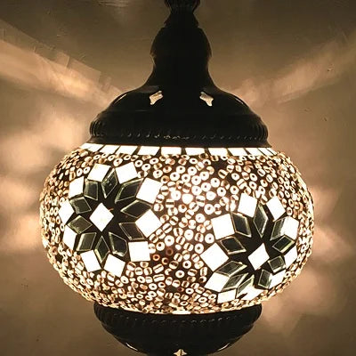 Bộ Nguyên Liệu Tự Làm Đèn Bàn Khảm Mosaic