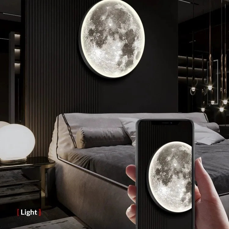 Đèn Tường/Trần LED Hình Mặt Trăng