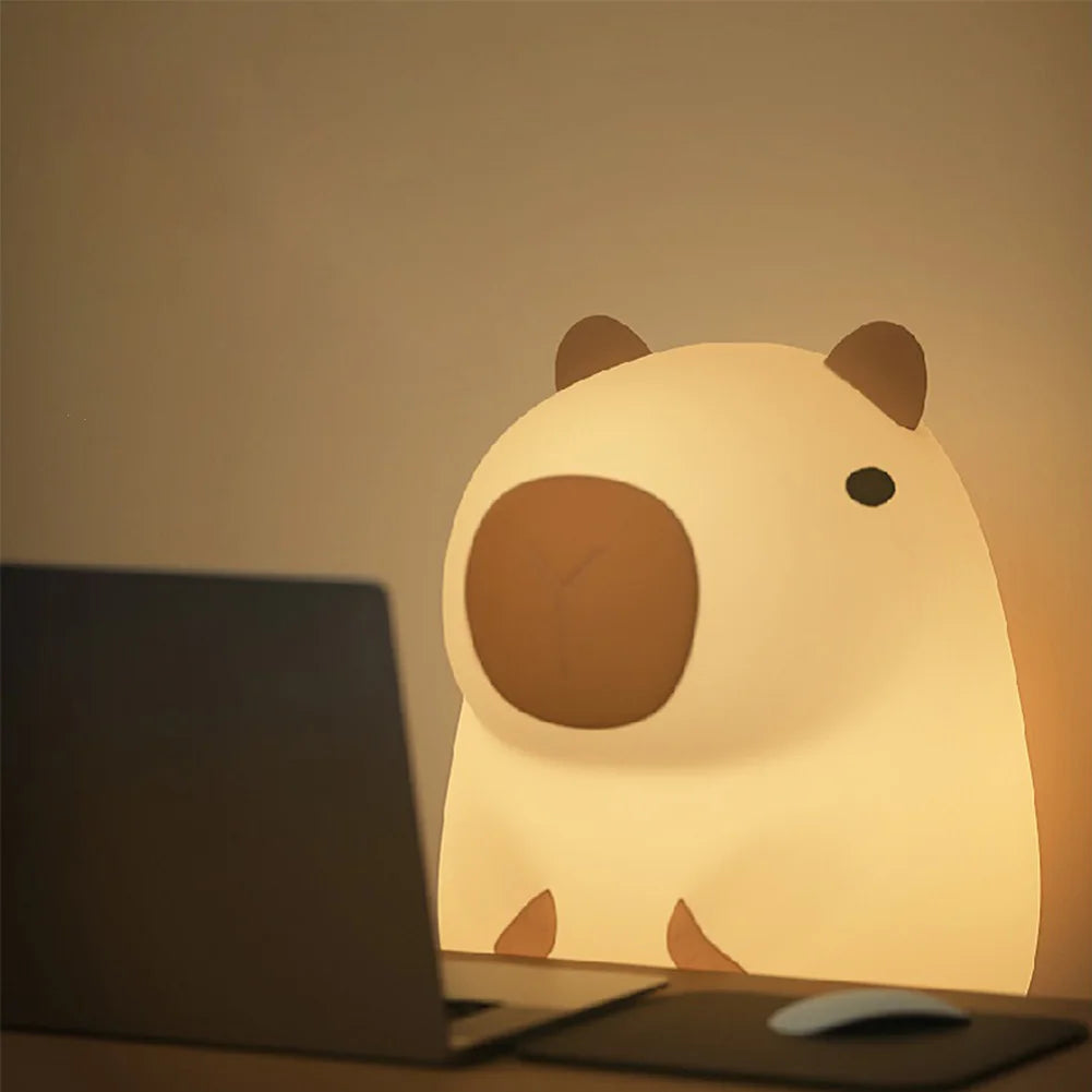 Đèn Ngủ Capybara Silicone