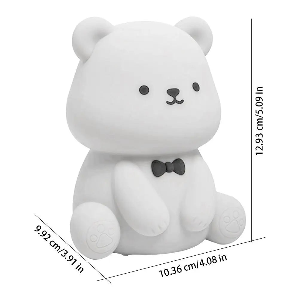 Đèn Ngủ Gấu Silicone