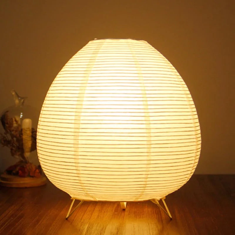 Đèn Bàn LED Giấy Xuyên Sáng
