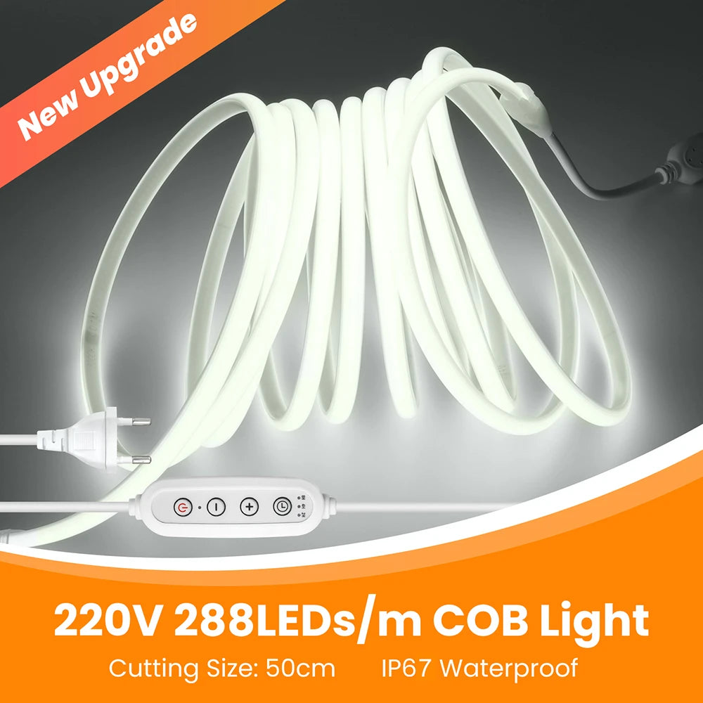 Đèn LED COB Neon Dây Linh Hoạt
