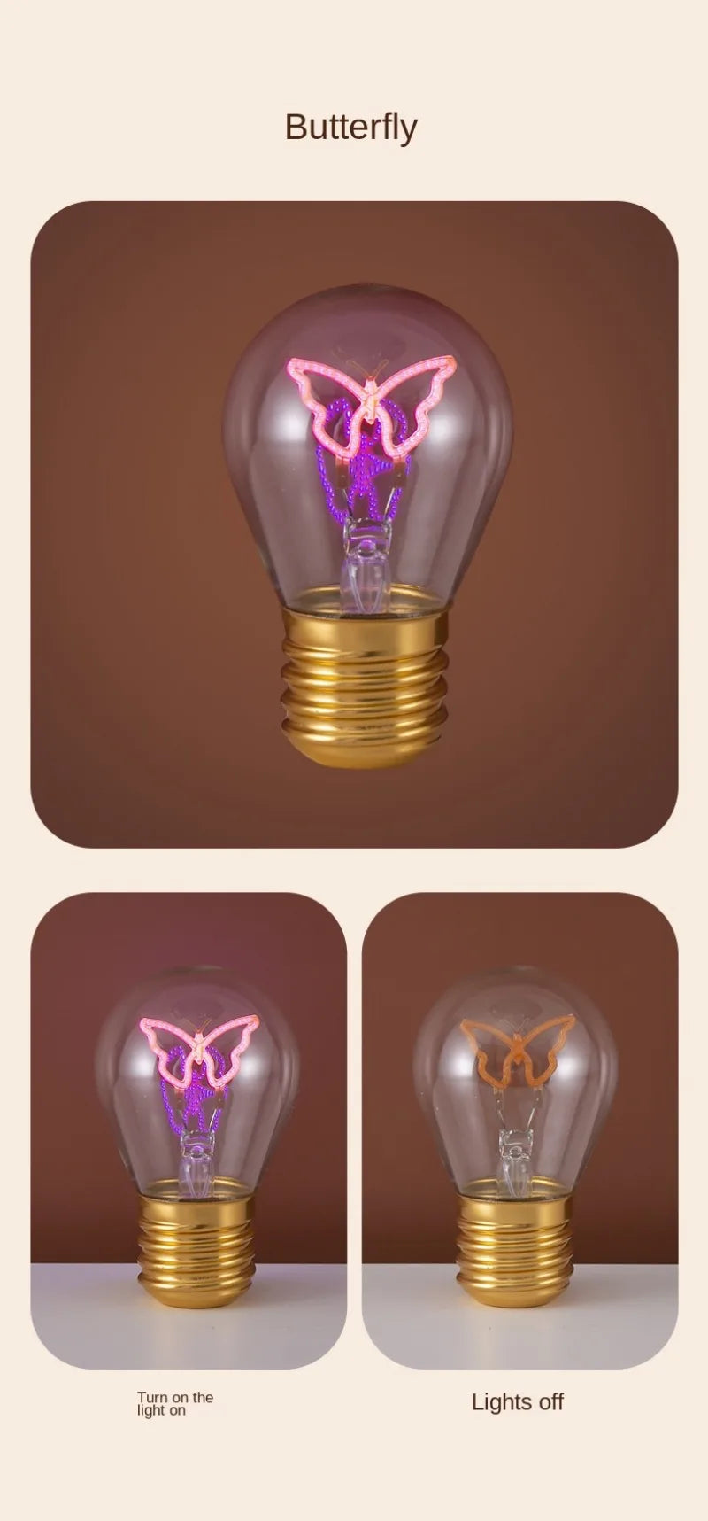 Đèn Led Edison Vintage Tích Điện