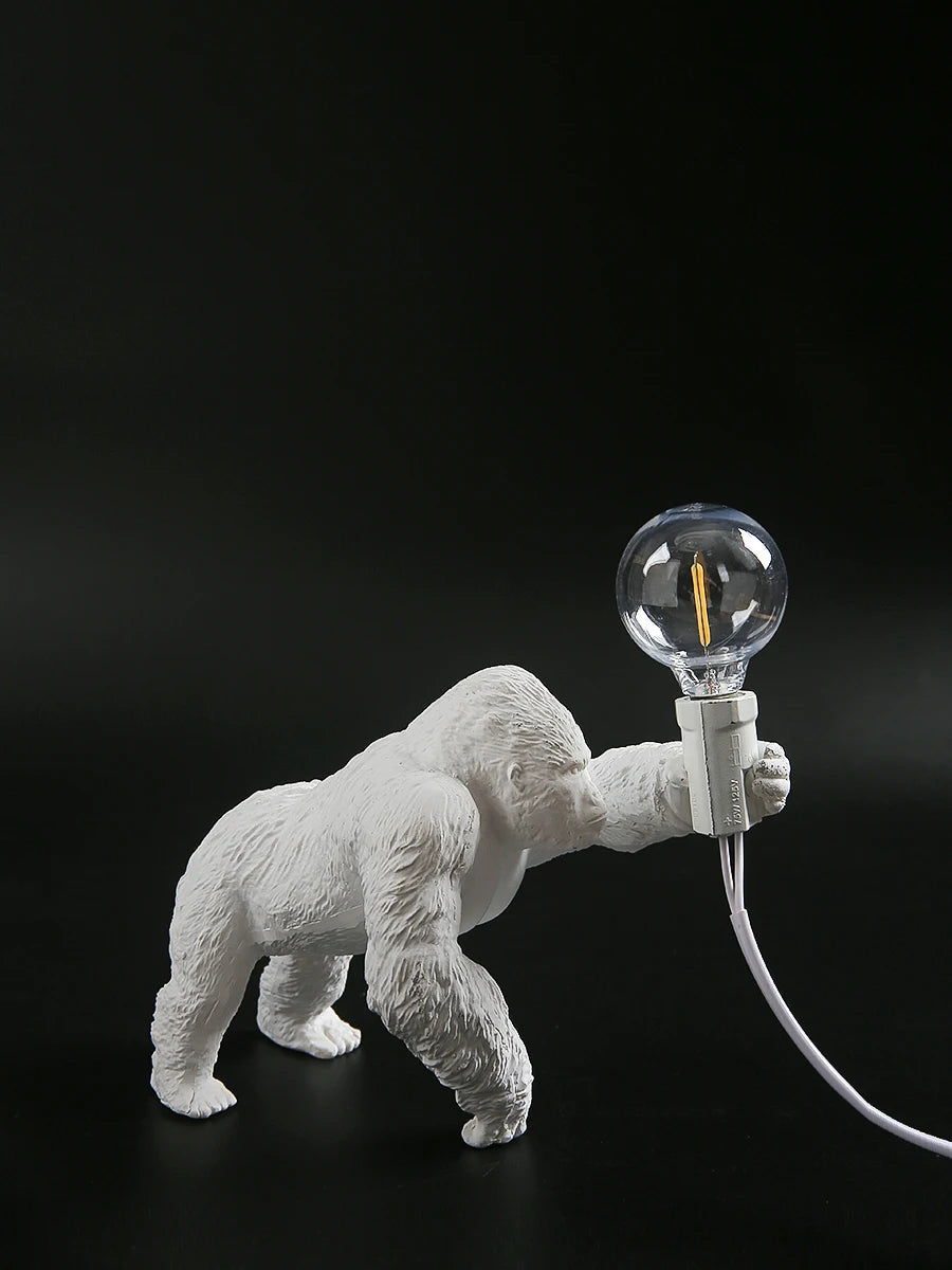Đèn Bàn Resin Hình King Kong Nordic