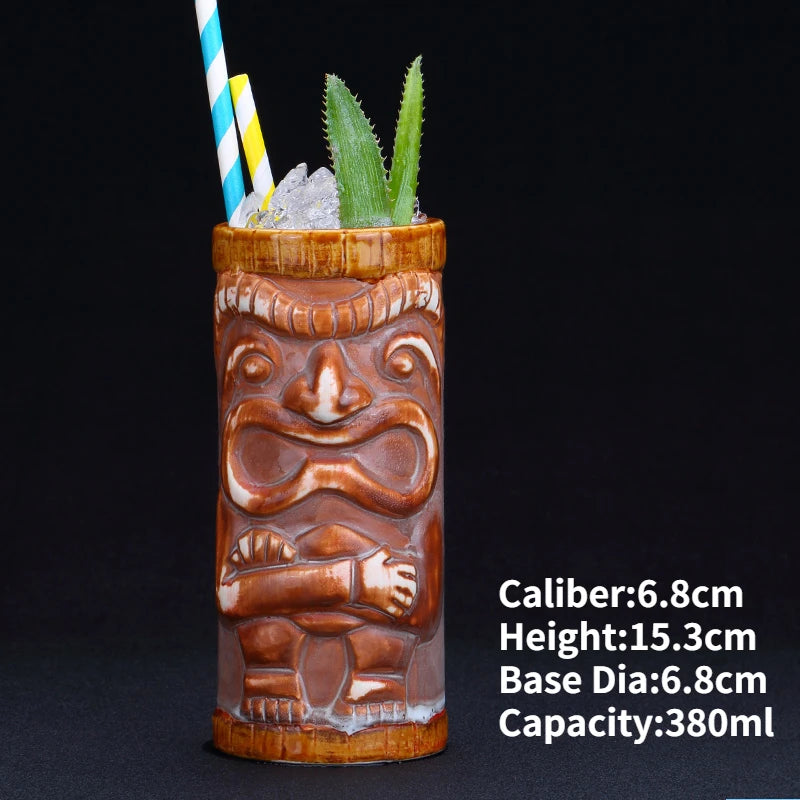 Ly Sứ Tiki Mug Moai