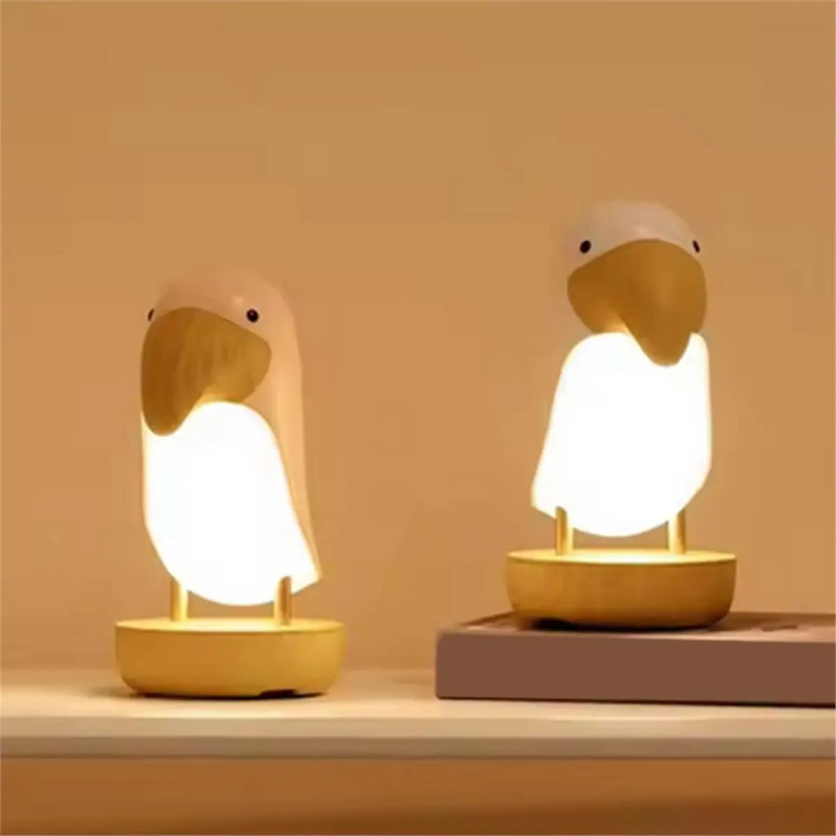 Đèn Ngủ LED Hình Chim Toucan