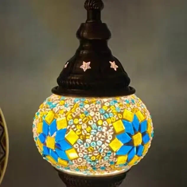 Bộ Nguyên Liệu Tự Làm Đèn Bàn Khảm Mosaic