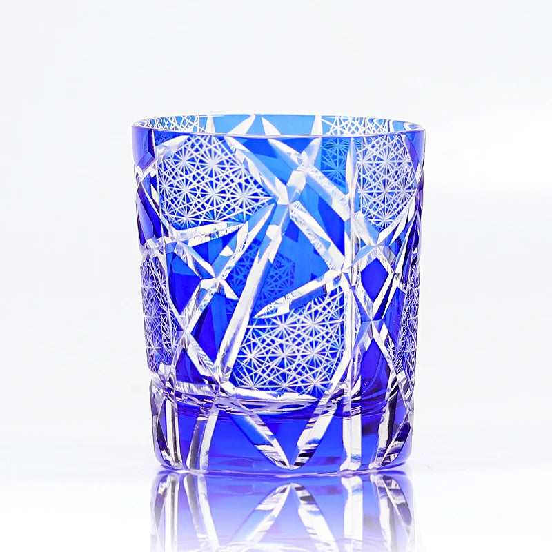 Ly Thủy Tinh Whiskey Edo Kiriko