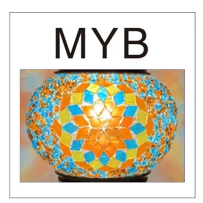 Bộ Nguyên Liệu Tự Làm Đèn Bàn Khảm Mosaic