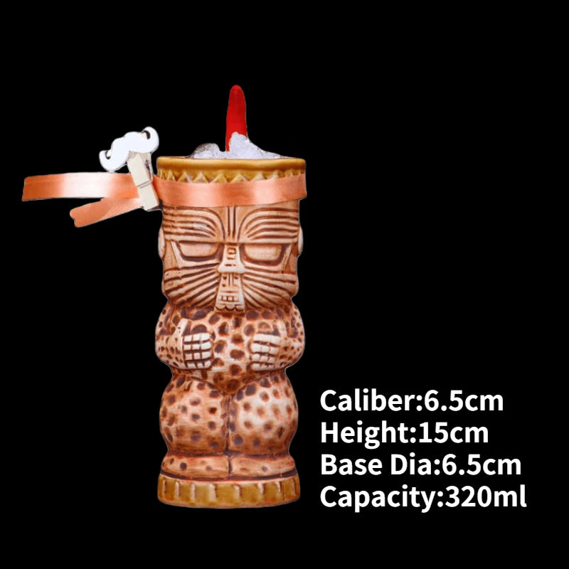 Ly Sứ Tiki Mug Moai