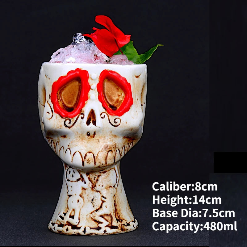 Ly Sứ Tiki Mug Moai