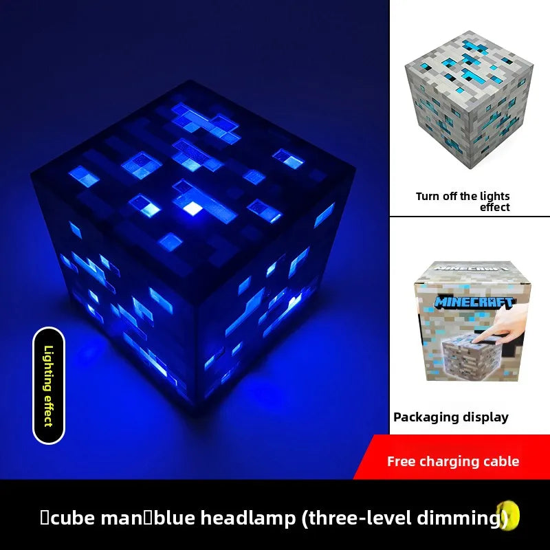 Đèn Ngủ LED Khối Pixel