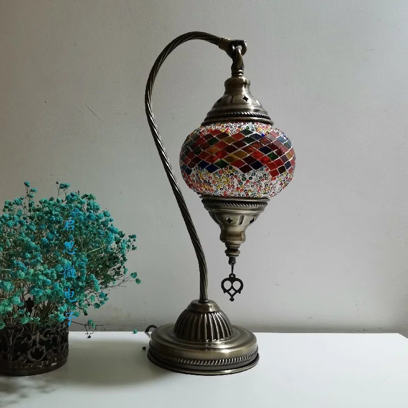 Bộ Nguyên Liệu Tự Làm Đèn Bàn Khảm Mosaic