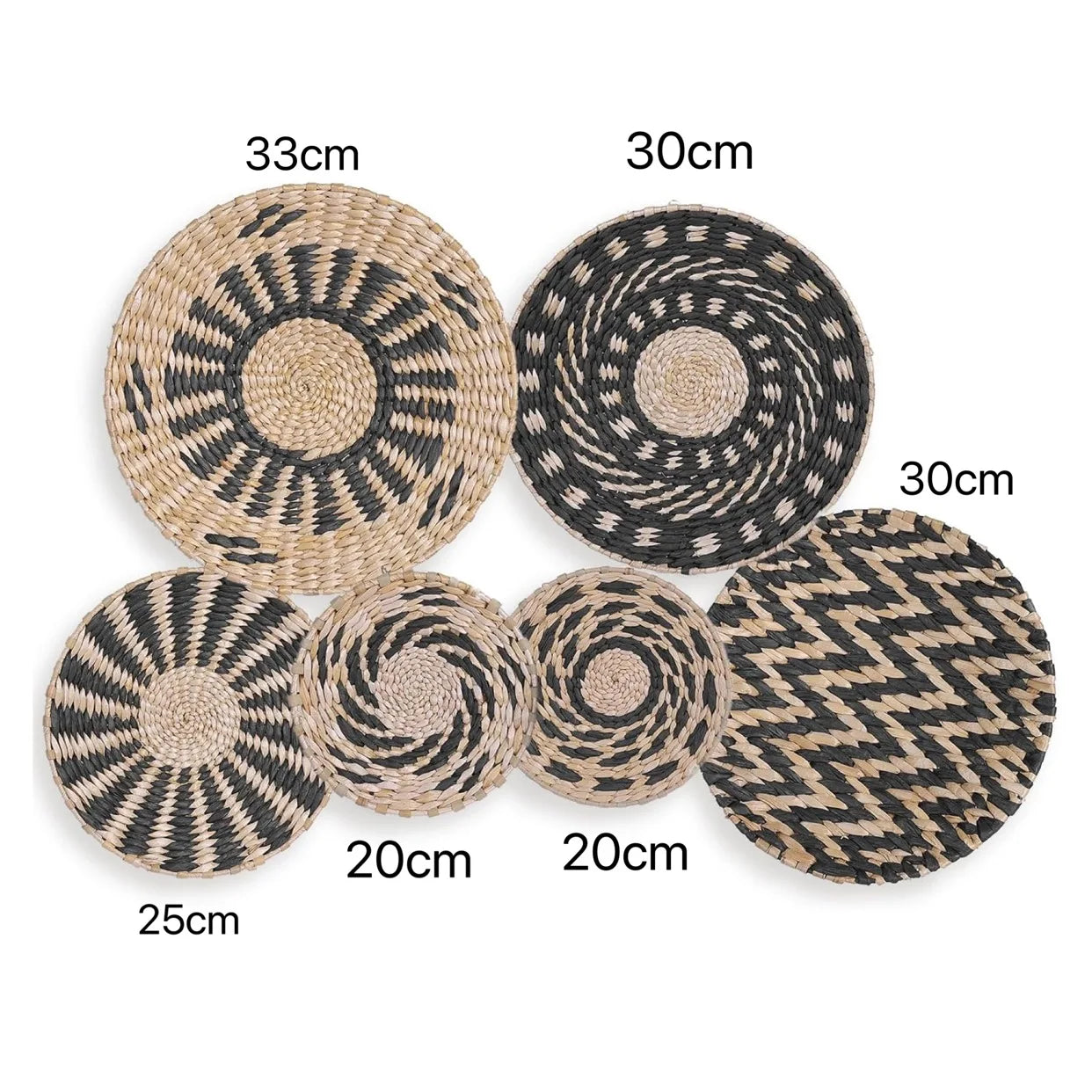 Đồ Treo Tường Boho Bằng Cỏ Tự Nhiên