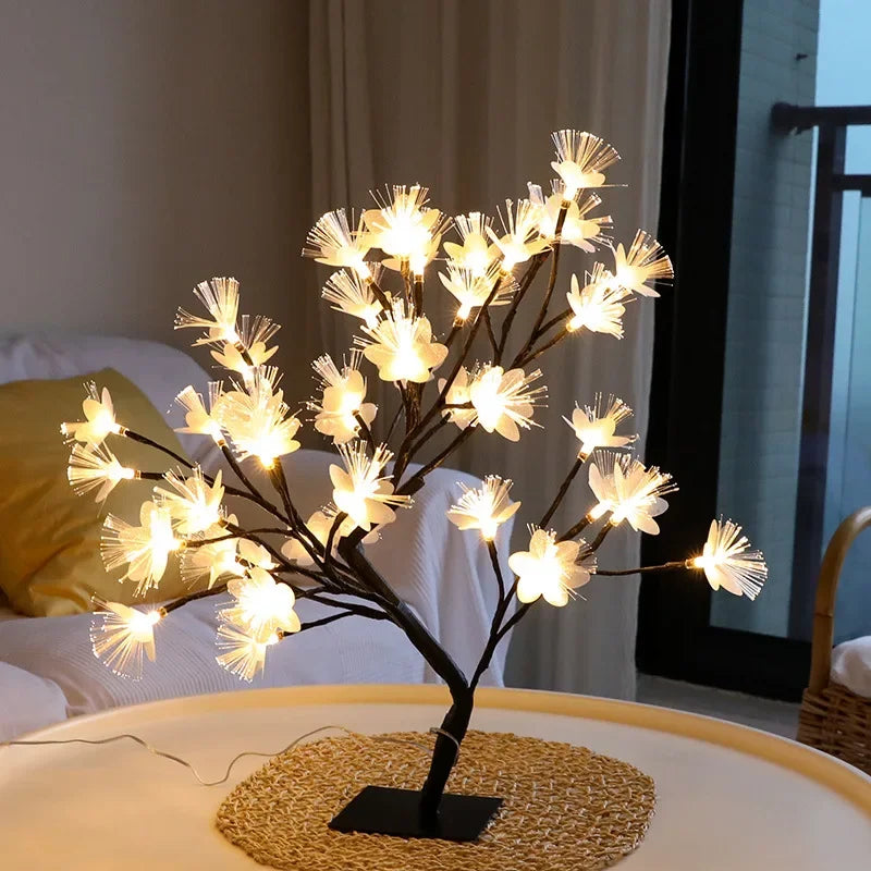 Đèn Bàn Cây Hoa Cổ Tích 24 LED