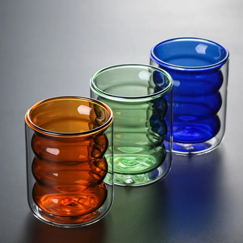 Ly Thủy Tinh Gợn Sóng Chịu Nhiệt