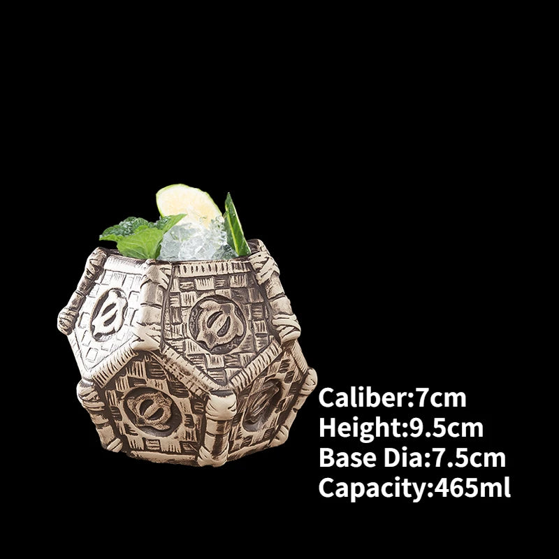 Ly Sứ Tiki Mug Moai