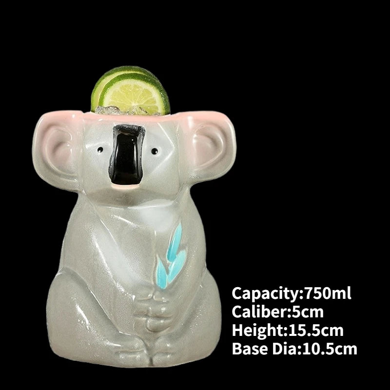 Ly Sứ Tiki Mug Moai