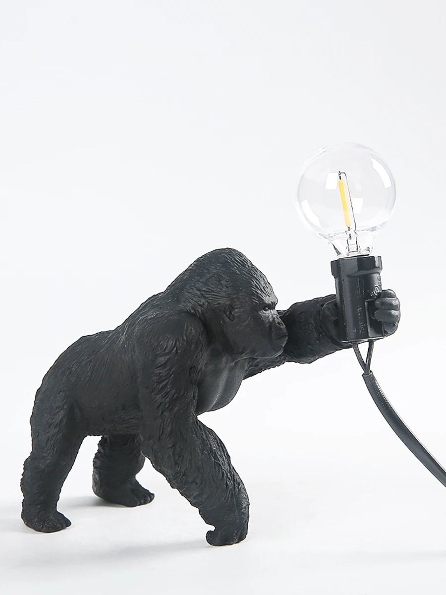Đèn Bàn Resin Hình King Kong Nordic