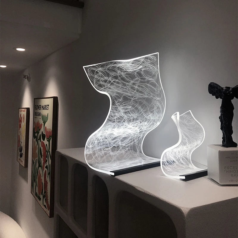 Đèn Bàn LED Acrylic
