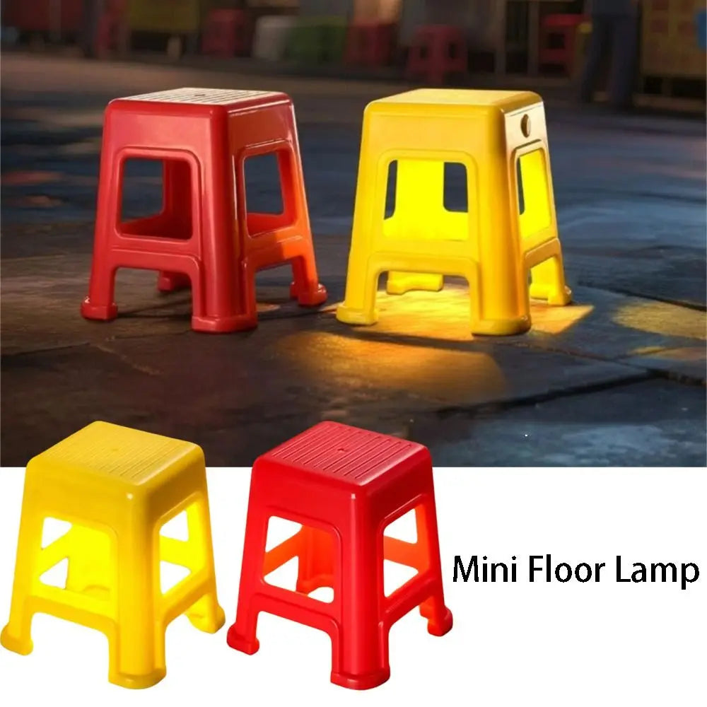 Đèn Ngủ LED Hình Ghế Đẩu Mini