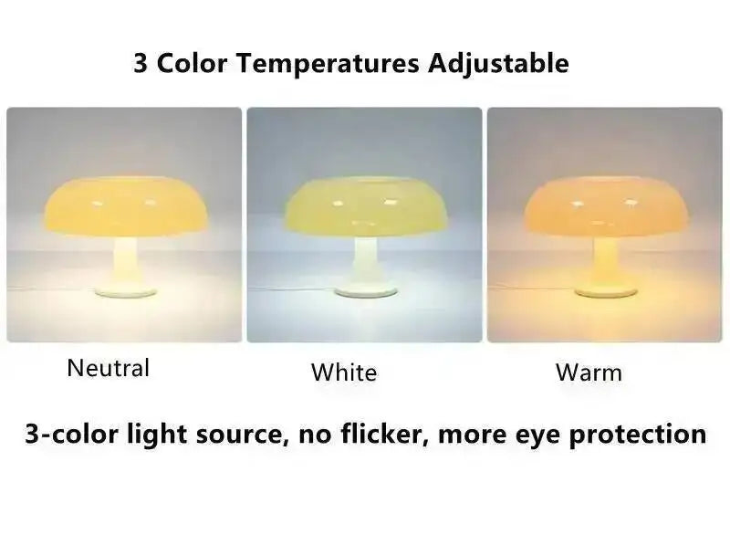 Đèn Bàn LED Hình Nấm