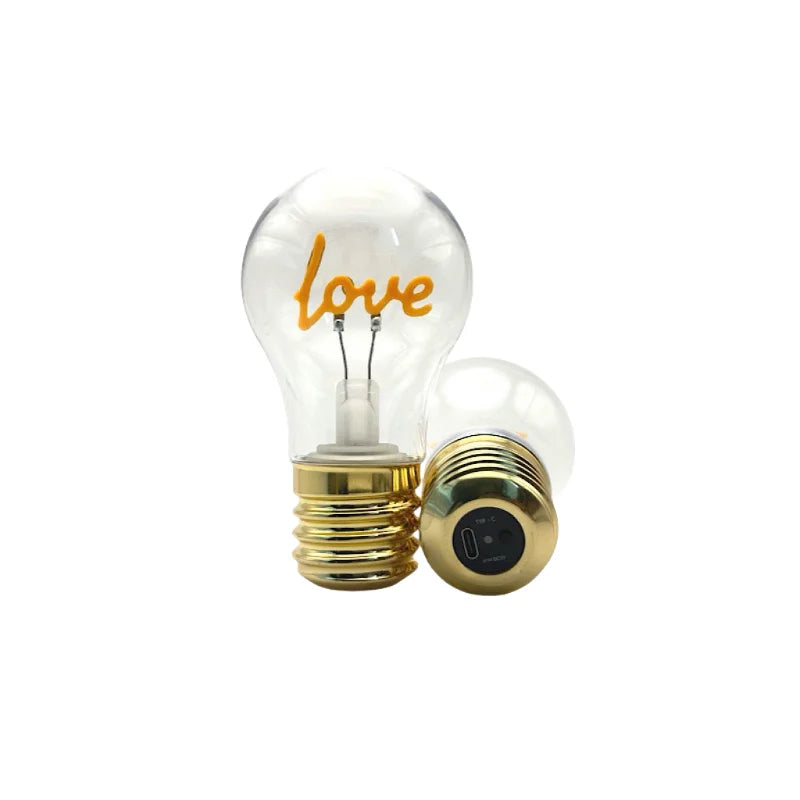 Đèn Led Edison Vintage Tích Điện