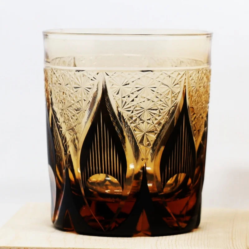 Ly Thủy Tinh Whiskey Edo Kiriko